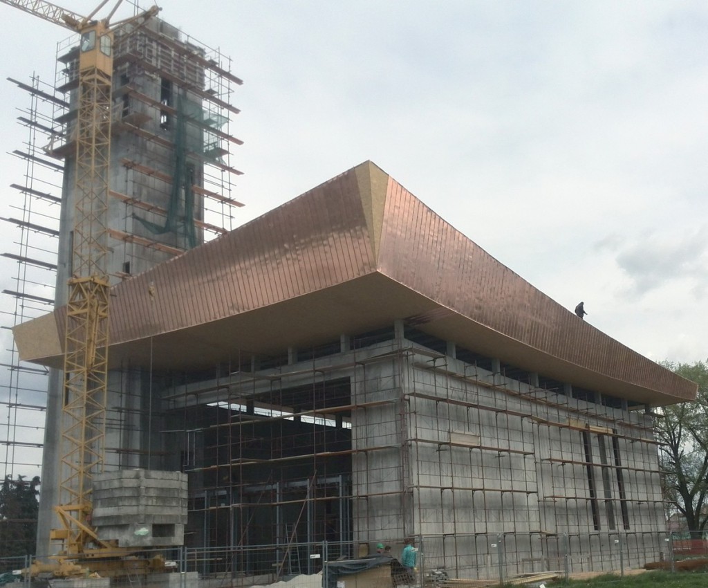 Krovište crkve u Slatini